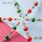 Crystal Lane DIY Holiday Christmas 7" Designer Crystal Glass Bead Strand